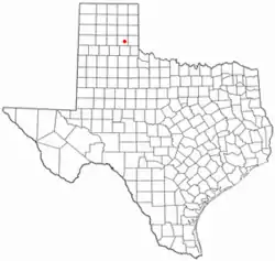 Location of Hedley, Texas