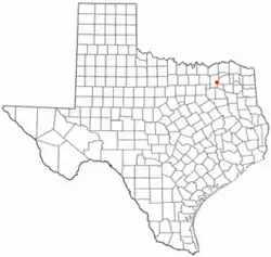 Location of Lone Oak, Texas