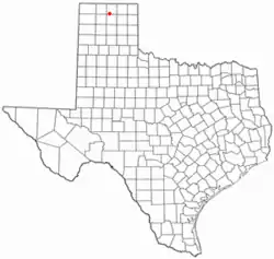 Location of Morse, Texas