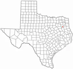 Location of NewChapelHill, Texas