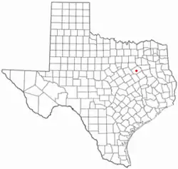 Location of Oak Valley, Texas