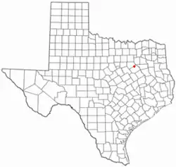 Location of Rice, Texas