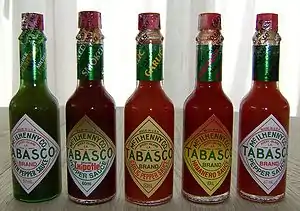 Image 27Tabasco varieties produced in Louisiana (from Louisiana)