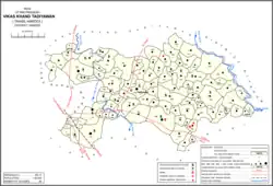 Map showing Asa (#178) in Tadiyawan CD block