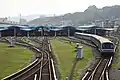 Beitou Depot stabling tracks