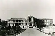 Takapuna Grammar School main block viewed from Lake Road