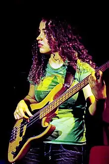 Wilkenfeld performing in November 2008