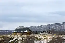 View of the Kven Institute in Børselv