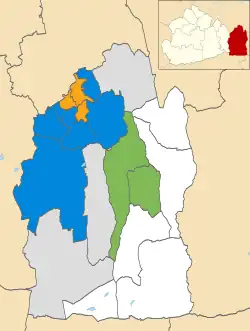 2021 results map