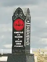 Memorial for the Tangiwai disaster victims