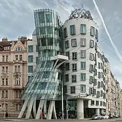 Assymetry - Dancing House, Prague, the Czech Republic, by Vlado Milunić and Frank Gehry (1992-1996)