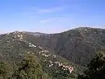 Villages of Taka (left) and Igoufaf (right), as seen from Koukou