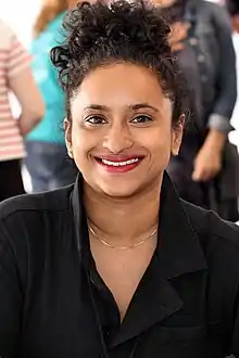 Faizullah at the 2018 Texas Book Festival