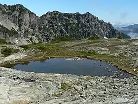 Tarn in Mount Rainier National Park