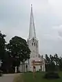 Tarvastu church in the nearby village of Porsa