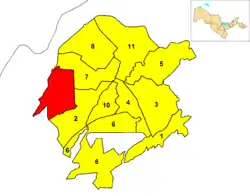 Location of Uchtepa