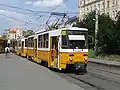 Tatra T5C5K in Széll Kálmán square, Budapest