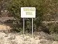 Tauragat Well sign