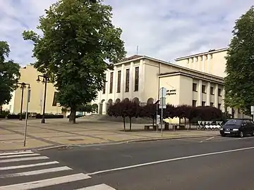 View from Adam Mickiewicz Alley