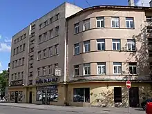 The former Teika Cinema built in the 1930s