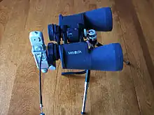 Minox BL with an 8x35 binocular for telephotography