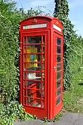 K6 Telephone Kiosk on Kegworth Road (Grade II).