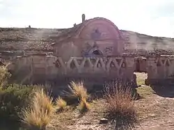 The church of Janq'u Qala, Carangas Province