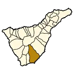 Municipal location in Tenerife