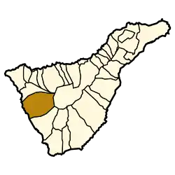 Municipal location in Tenerife