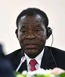 Teodoro Obiang Nguema Mbasogo, the longest-serving incumbent president