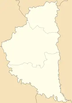 Pochaiv is located in Ternopil Oblast