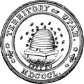 Seal of the Utah Territory (1850–1896)