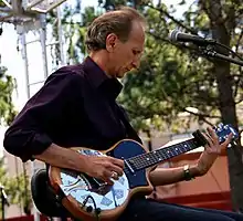 Robb at the 2011 Bronze, Blues & Brews Festival