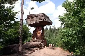 The Teufelstisch ("devil's table") near Hinterweidenthal