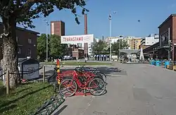 The restaurant area Teurastamo in Hermanni