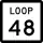 State Highway Loop 48 marker