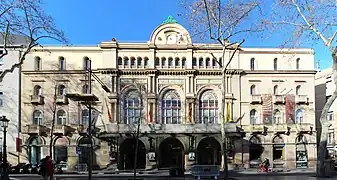 Between 1847 and 1989, the Liceu in Barcelona (Spain) was the largest opera house in Europe by capacity, with its 2,338 seats at the time