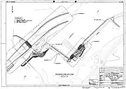 The Dalles Dam site plan