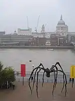 Louise Bourgeois, Maman against the Thames, London