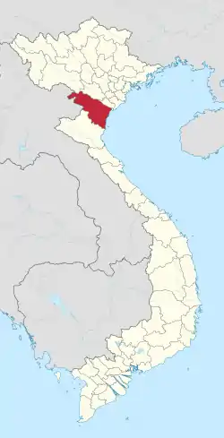 Location of Thanh Hóa within Vietnam