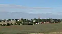 Thaxted from the Dunmow road to the south