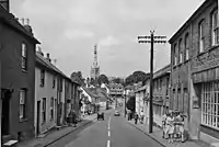 The centre of Thaxted has changed little since 1961