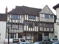 Dick Turpin's cottage, suggesting the supposed association of the highwayman with Thaxted