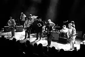 The Brian Jonestown Massacre performing live at Shepherd's Bush Empire, London, in 2012