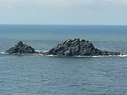 The Brisons, viewed from Cape Cornwall

The Brisons seen from Porth Nanven beach