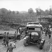 Scammel Pioneer artillery tractor, Italy 1943