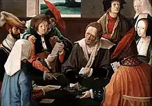 Image 21The Card Players by Lucas van Leyden (1520) depicting a multiplayer card game (from Game)