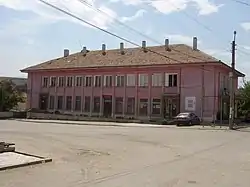 Chitalishte "Otets Paisiy" in the village of Levunovo. The building houses the post office and the library.