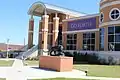 The Fred Thomas Long Student Union building at Wiley College