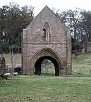 Easby Abbey gatehouse